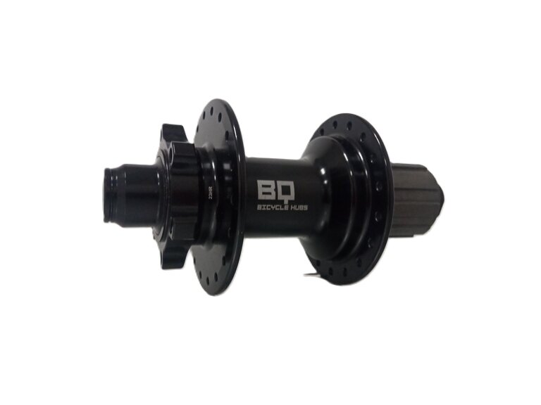 Moyeu arrière / 142 MM / Axe traversant Ø 12 MM / Disque (6 boulons) / 36GTS / BQ / BQ-RH30009 / HG Body 35 MM / Noir / E-Bike