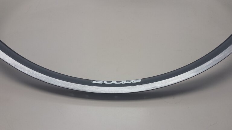 Rim / 622X19C / 36GTS / Double-walled / No eyelets / Rigida - Ryde / ZAC Pro / Black / Brake surface