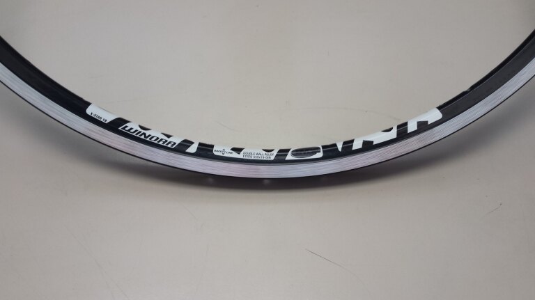 Rim / 559X19C / 36GTS / Double-walled / No eyelets / Rigida - Ryde / Xstar Hercules / Black / Brake surface