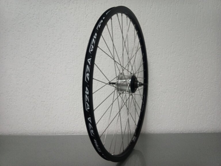 Hinterrad / 622X19C / Rigida - Ryde / Andra 10 / Schwarz / Shimano / Nexus Inter 7 SG-C3001-7R /  / 130 MM / Rollerbrake / City