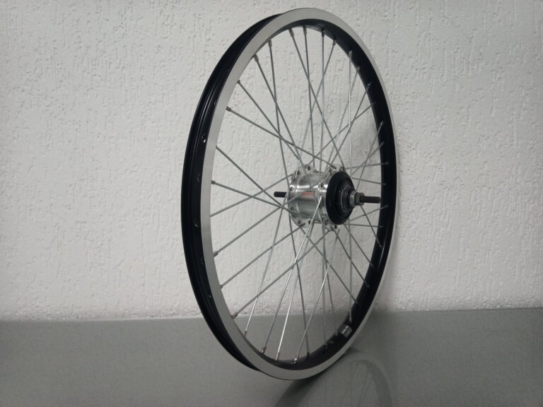 Roue arrière / 507X25C / Rigida - Ryde / Andra 40 / Noir / Shimano / Nexus Inter 7 SG-C3001-7R / 7S / 127 MM / Frein à rouleaux ou Frein sur jante / Cargo