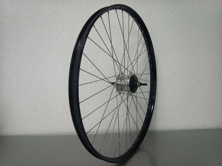 Hinterrad / 635X25C / Rigida - Ryde / V38 / Schwarz / Shimano / Nexus Inter 7 SG-C3001-7R / 7S / 127 MM / Rollerbrake / City