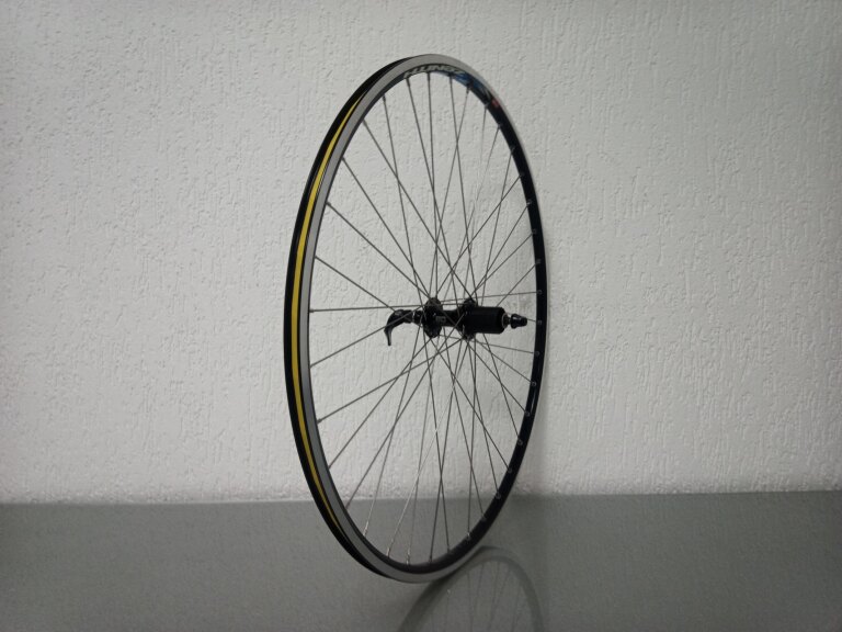 Roue arrière / 622X13C / Rigida - Ryde / Zenith / Noir / BQ / BQ-RH30006 / HG Body 36,85 MM / 130 MM / Frein sur jante / Race