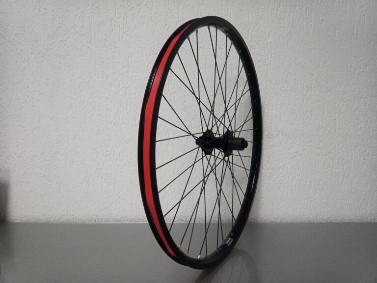 Achterwiel / 622X25C / Rigida - Ryde / Andra 40 / Zwart / BQ / BQ-RH30010 / HG Body 35 MM / 148 MM / Disc (6 bout) / E-Bike