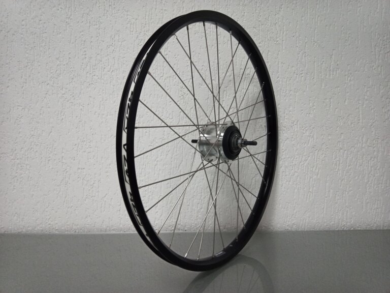 Rear wheel / 559X25C / Rigida - Ryde / Andra 40 / Black / Shimano / Nexus Inter 7 SG-C3001-7R / 7S / 127 MM / Rollerbrake / Cargo