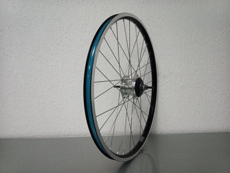 Rear wheel / 559X22C / Rigida - Ryde / Andra 35 / Black / Shimano / Nexus Inter 7 SG-C3001-7R / 7S / 127 MM / Rollerbrake or Rim brake / Cargo