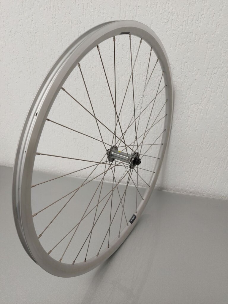 Front wheel / 622X19C / Rigida - Ryde / X-Plorer / Silver / Shimano / HB-4600 Tiagra / 100 MM / Rim brake / City