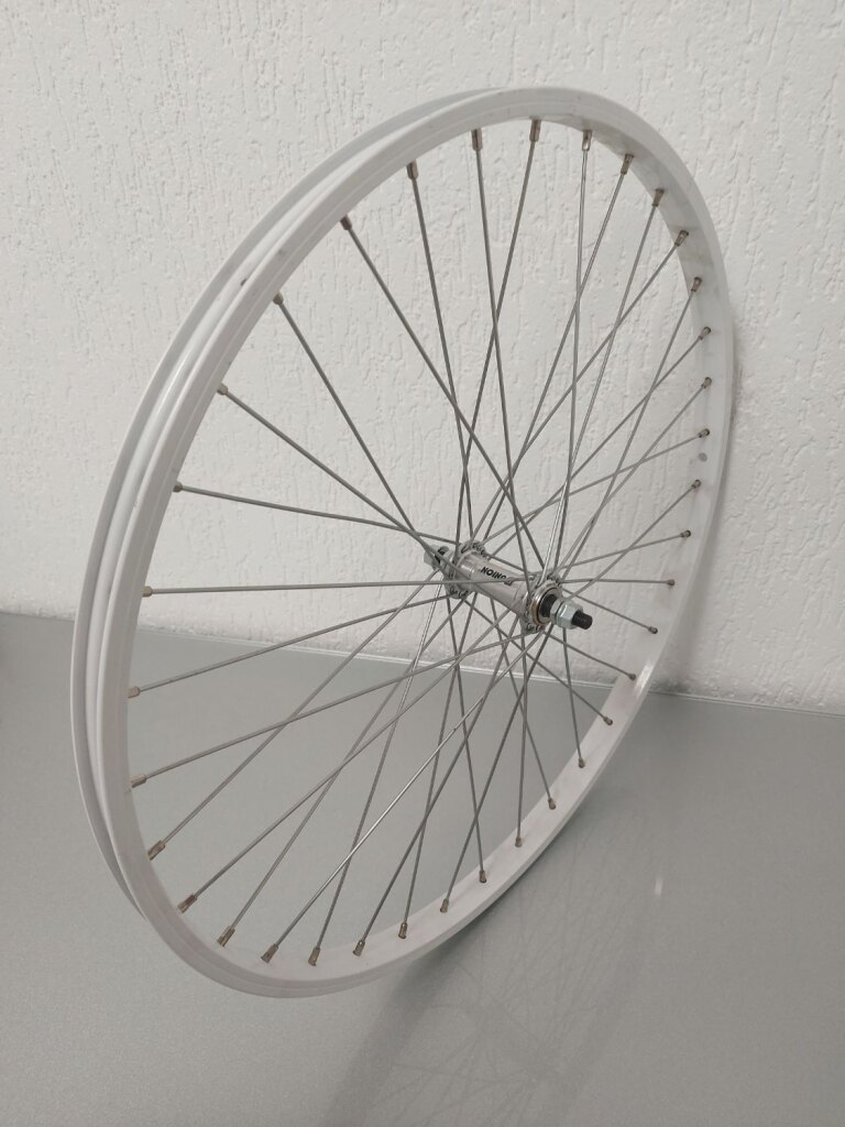 Roue avant / 559X21C / Rodi Parallex / blanc / Union Alu / / 100 MM /