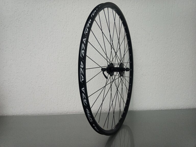 Front wheel / 622X19C / Rigida - Ryde / ZAC 2000 / Black / Shimano / HB-M475 Deore /  / 100 MM / Disc (6 bolts) / Tour