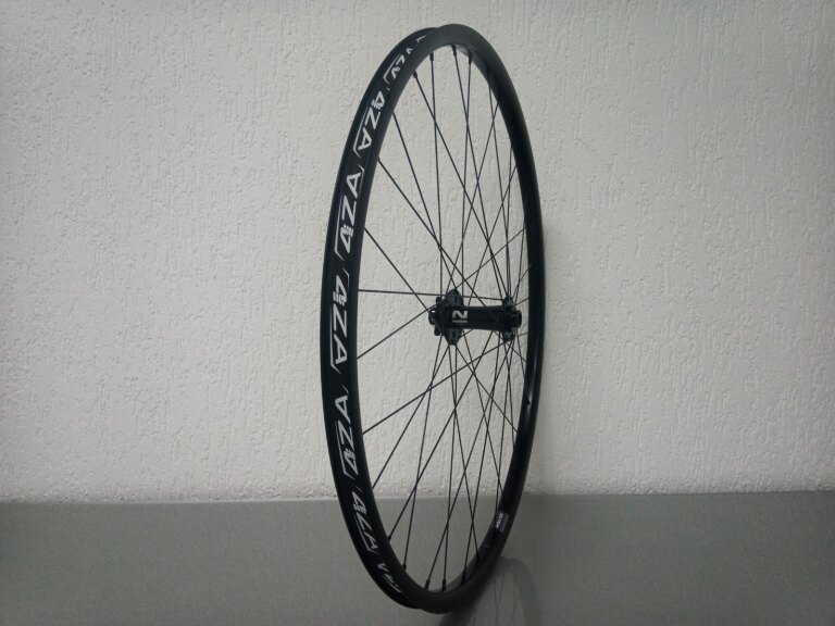 Front wheel / 622X21C / Rigida - Ryde / Andra 321 / Black / Novatec / D791SB-B15 /  / 110 MM / Disc (6 bolts) / MTB