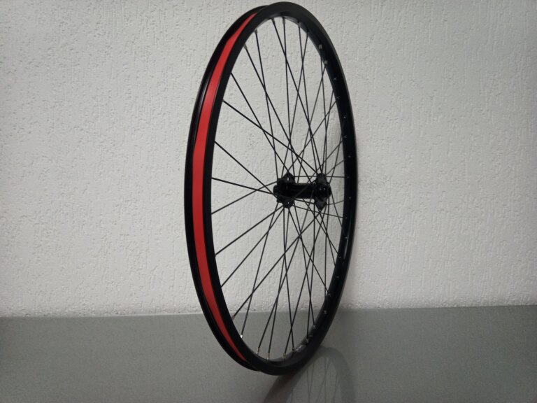 Front wheel / 622X25C / Rigida - Ryde / Andra 40 / Black / BQ / BQ-FH30503 /  / 110 MM / Disc (6 bolts) / E-Bike