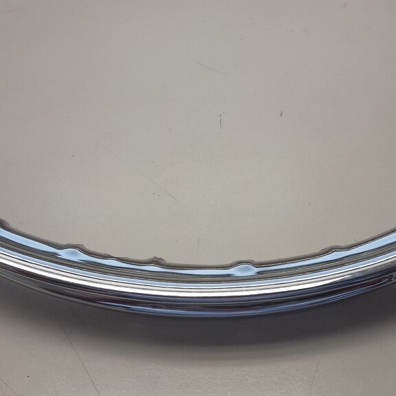 Moped rim / 16 Inch (1.2X16 / 30X406) / 36GTS / Italcerchio / UNI / Chromed / 