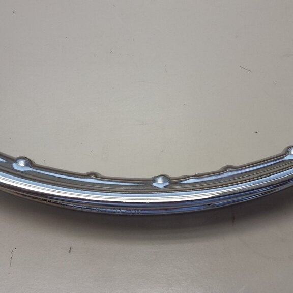 Moped rim / 18 Inch (1.20X18 / 30X459) / 36GTS / Italcerchio / UNI / Chromed / 