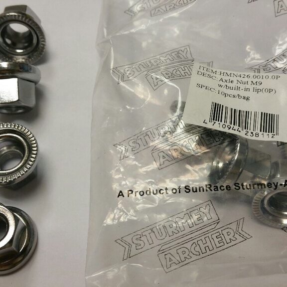 Sturmeij Archer front axle nut HTB30 