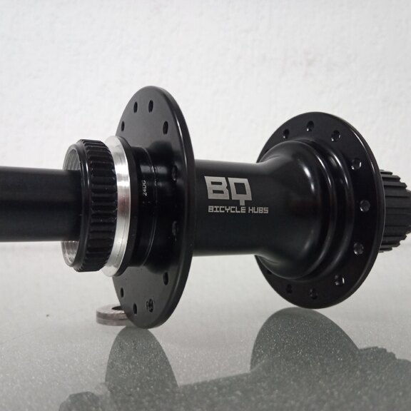 Rear hub / 148 MM / Thru axle Ø 12 MM / Disc (Centerlock) / 32GTS / BQ / BQ-RH30022 / Micro Spline 12S / Black / MTB 