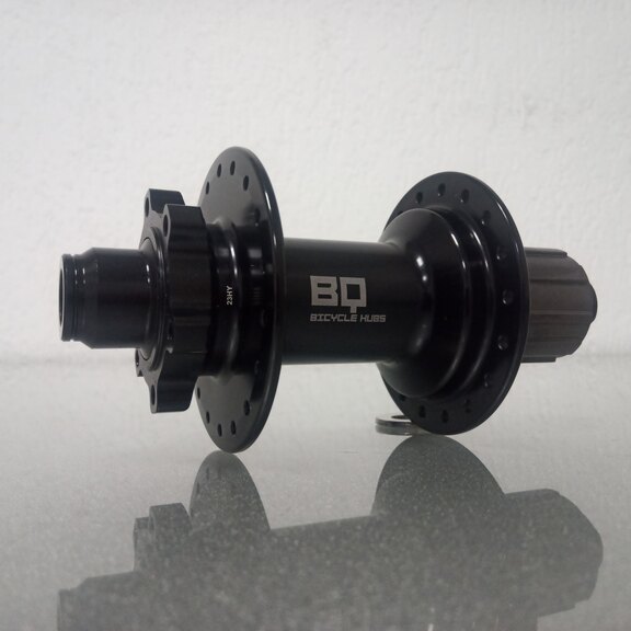 Achternaaf / 148 MM / Steekas Ø 12 MM / Disc (6 bout) / 36GTS / BQ / BQ-RH30010 / HG Body 35 MM / Zwart / E-Bike 