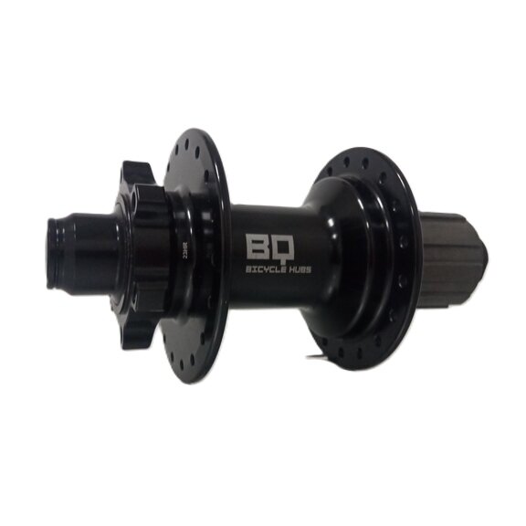 Moyeu arrière / 142 MM / Axe traversant Ø 12 MM / Disque (6 boulons) / 36GTS / BQ / BQ-RH30009 / HG Body 35 MM / Noir / E-Bike 