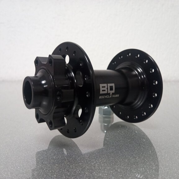 Vorderradnabe / 110 MM / Steckachse Ø 15 MM / Disc (6 Schrauben) / 36GTS / BQ / BQ-FH30503 / Schwarz / E-Bike 