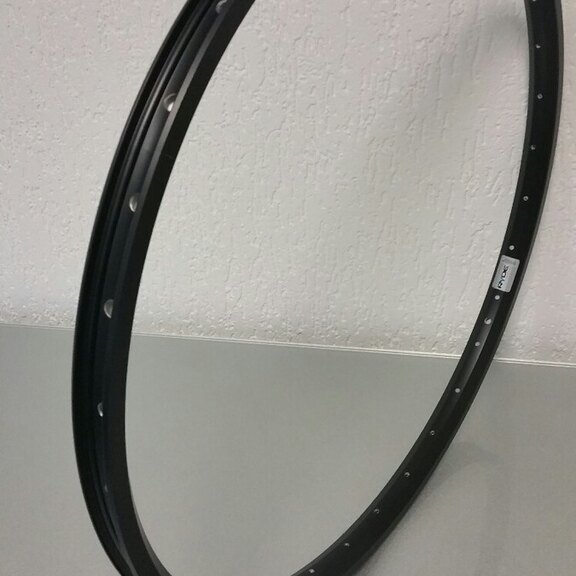 rim / 507X25C / 36GTS / Dubbelwandig / Ongebust / Rigida - Ryde / Andra 40 / Zwart 