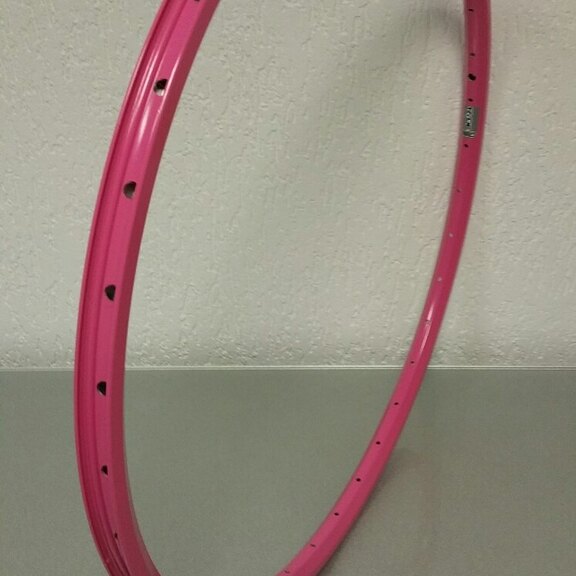 Rim / 622X19C / 36GTS / Double-walled / No eyelets / Rigida - Ryde / ZAC 2000 / Pink 