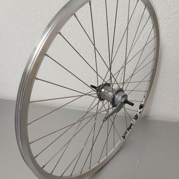 Rear wheel / 622X19C / Rigida - Ryde / Star XS19 / Silver / Shimano / Nexus Inter 3 SG-3C41 / 3S / 120 MM / Coaster brake / City 