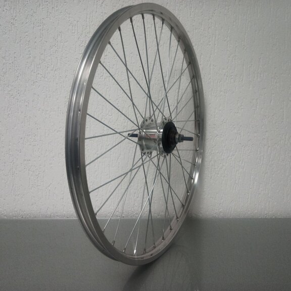 Roue arrière / 590X25C / Rigida - Ryde / HL32 / Argent / Shimano / Nexus Inter 7 SG-C3001-7R / 7S / 130 MM / Frein à rouleaux / City 