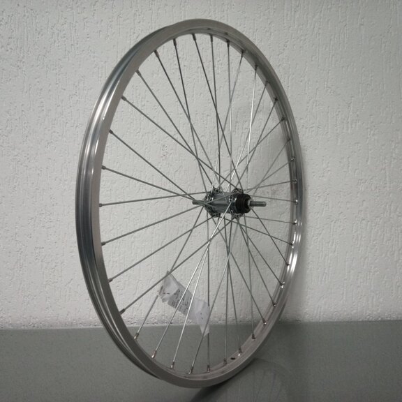 Roue arrière / 622x25C / Ryde /HL32 / Argent / Shimano / CB-E110 / 1S / 160 MM / Frein à rétropédalage / City 