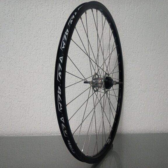 Rear wheel / 622X19C / Rigida - Ryde / Andra 10 / Black / Shimano / Nexus Inter 3 SG-3R40 / 3S / 120 MM / Rollerbrake / City 