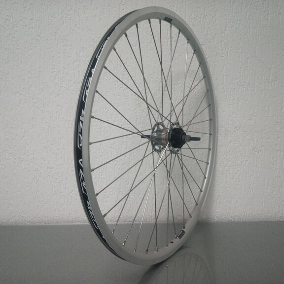 Hinterrad / 622X19C / Rigida - Ryde / X-Plorer / Silber / Shimano / Nexus Inter 3 SG-3R40 / 3S / 120 MM / Rollerbrake oder Felgenbremse / City 