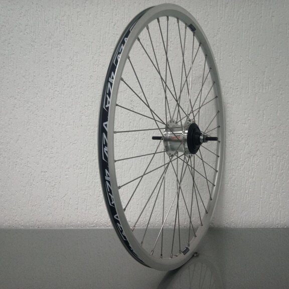 Roue arrière / 622X19C / Rigida - Ryde / X-Plorer / Silver / Shimano / Nexus Inter 7 SG-C3001-7R / 7S / 127 MM / Frein à rouleaux ou Frein sur jante / City 