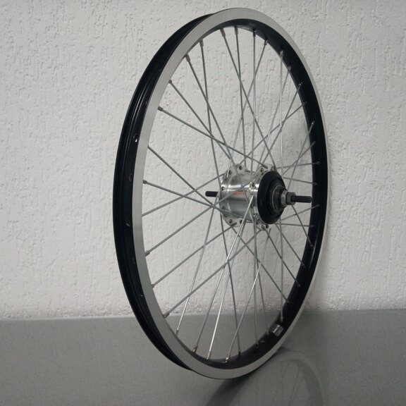 Achterwiel / 507X25C / Rigida - Ryde / Andra 40 / Zwart / Shimano / Nexus Inter 7 SG-C3001-7R / 7S / 127 MM / Rollerbrake of Velgrem / Cargo 