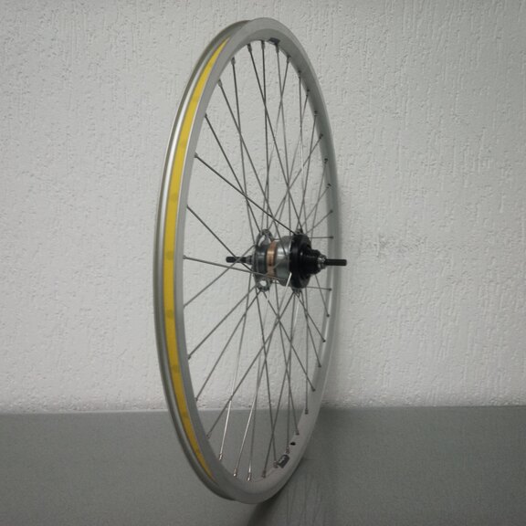 Rear wheel / 622X19C / Rigida - Ryde / X-Plorer / Silver / Shimano / Nexus Inter 4 SG-4RS / 4S / 127 MM / Rollerbrake or Rim brake / City 