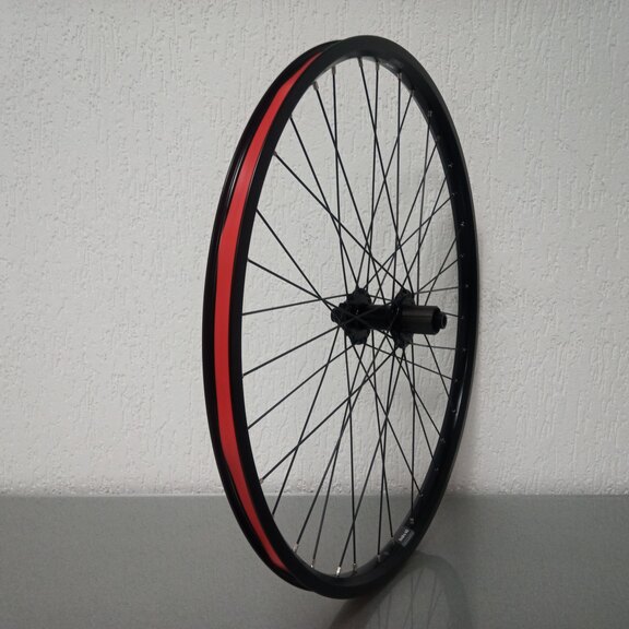 Roue arrière / 622X25C / Rigida - Ryde / Andra 40 / Noir / BQ / BQ-RH30010 / HG Body 35 MM / 148 MM / Disque (6 boulons) / E-Bike 