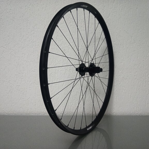 Hinterrad / 622X30C / Rigida - Ryde / Edge M 30 os / Schwarz / Shimano / FH-M410 Deore / Micro Spline / 148 MM / Disc (Centerlock) / MTB 