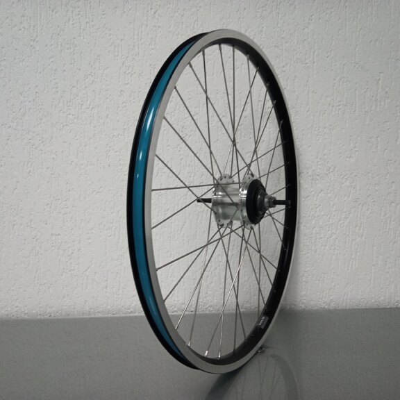 Achterwiel / 559X22C / Rigida - Ryde / Andra 35 / Zwart / Shimano / Nexus Inter 7 SG-C3001-7R / 7S / 127 MM / Rollerbrake of Velgrem / Cargo 