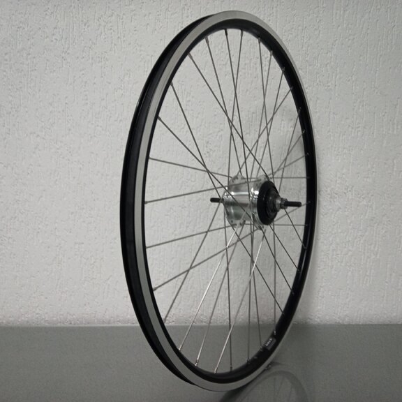 Achterwiel / 622X19C / Rigida - Ryde / Andra 10 / Zwart / Shimano / Nexus Inter 7 SG-C3001-7R / 7S / 127 MM / Rollerbrake of Velgrem / E-Bike 