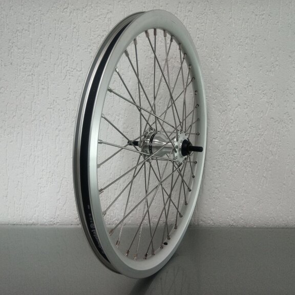 Roue avant / 406X19C / Rigida - Ryde / X-Plorer / Argent / Shimano / HB-IM40 Nexus / / 100 MM / Frein à rouleaux / Cargo 