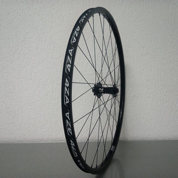 Roue avant / 622X21C / Rigida - Ryde / Andra 321 / Noir / Novatec / D791SB-B15 / / 110 MM / Disque (6 boulons) / VTT 