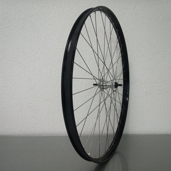 Roue avant / 635X25C / Rigida - Ryde / V38 / Noir / Shimano / HB-IM40 Nexus / / 100 MM / Frein à rouleaux / City 