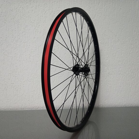 Roue avant / 622X25C / Rigida - Ryde / Andra 40 / Noir / BQ / BQ-FH30504 / / 100 MM / Disque (6 boulons) / E-Bike 