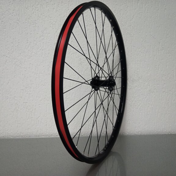 Vorderrad / 622X25C / Rigida - Ryde / Andra 40 / Schwarz / BQ / BQ-FH30503 /  / 110 MM / Disc (6 Schrauben) / E-Bike 