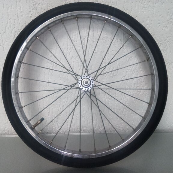 USED ​​Front wheel 387 / Chrome-plated steel 