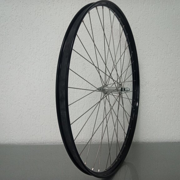 Front wheel / 635X25C / Rigida - Ryde / V38 / Black / Union / UNI /  / 100 MM /  / City 