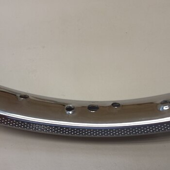 Moped rim / 19 Inch (1.2X19 / 30X484) / 36GTS /  Italcerchio / UNI / Chromed /