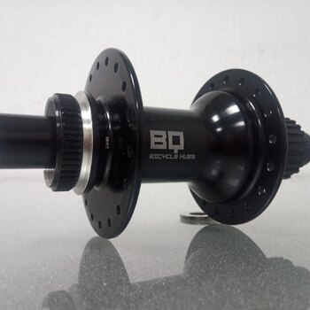 Rear hub / 148 MM / Thru axle Ø 12 MM / Disc (Centerlock) / 36GTS / BQ / BQ-RH30008 / Micro Spline / Black / E-Bike