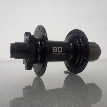 Rear hub / 148 MM / Thru axle Ø 12 MM / Disc (6 bolts) / 36GTS / BQ / BQ-RH30010 / HG Body 35 MM / Black / E-Bike