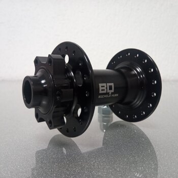 Front hub / 110 MM / Thru axle Ø 15 MM / Disc (6 bolts) / 36GTS / BQ / BQ-FH30503 / Black / E-Bike