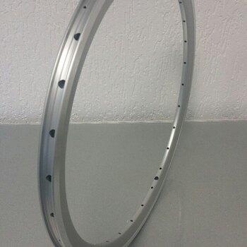 Rim / 451X15C / 28GTS / Double-walled / No eyelets / Dahon / Others / Silver / Brake surface