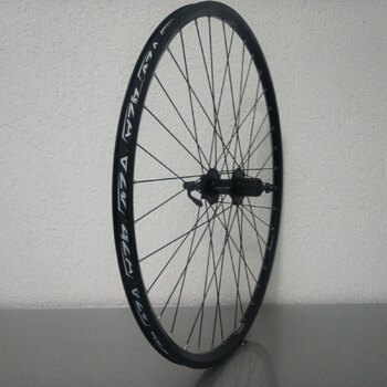 Roue arrière / 622X19C / Rigida - Ryde / ZAC 2000 / Noir / Shimano / FH-M475 Alivio / HG Body 35 MM / 135 MM / Disque (6 boulons) / Tour