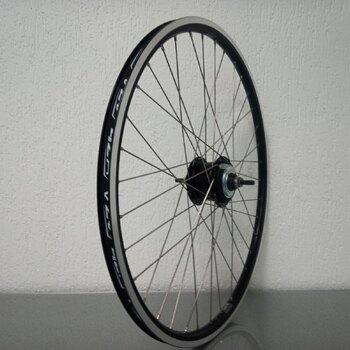 Roue arrière / 622X19C / Rigida - Ryde / Andra 10 / Noir / Shimano / Nexus Inter 8 SG-C6001-8R / 8S / 131 MM / Frein à rouleaux ou Frein sur jante / City